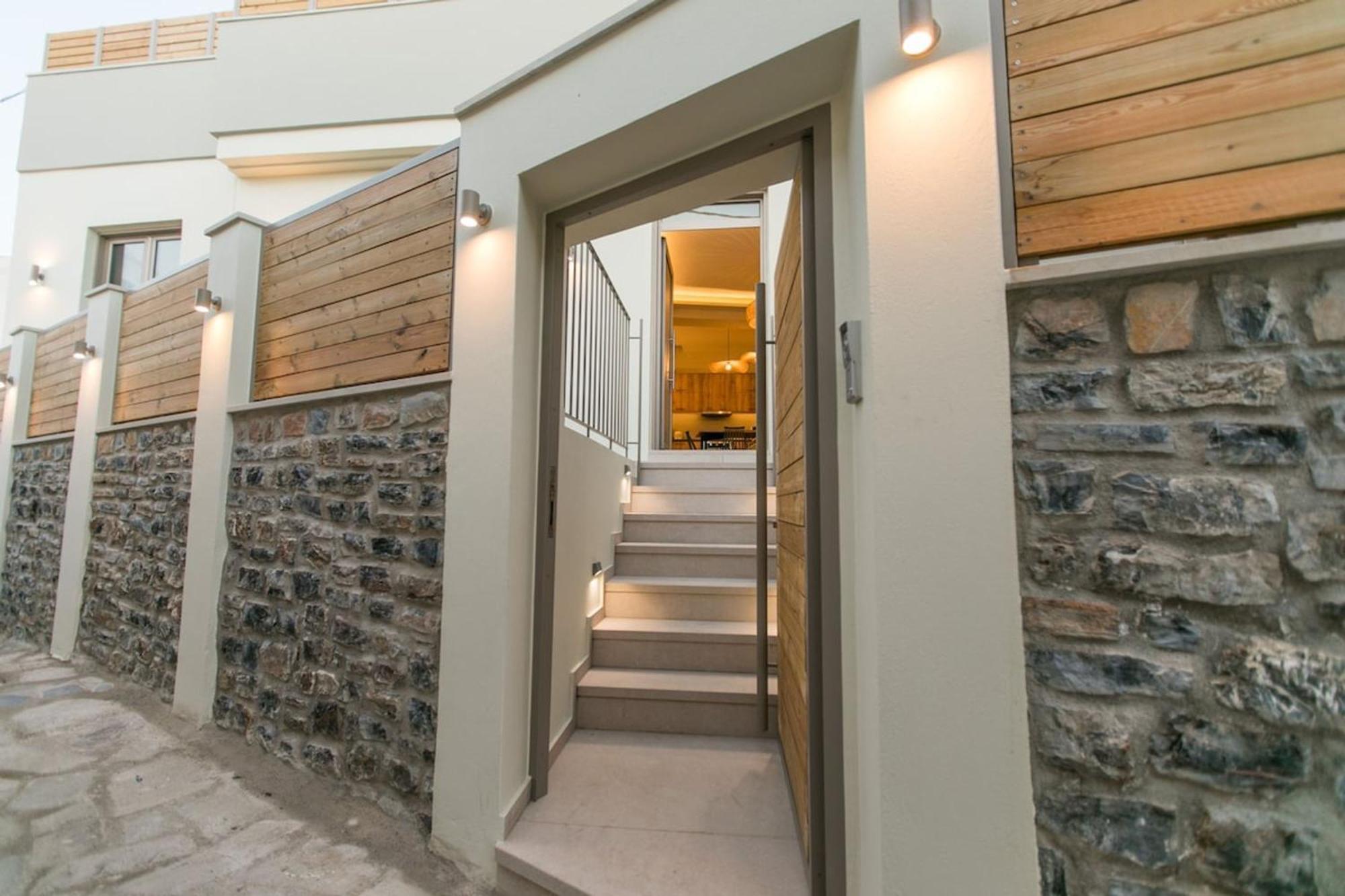 Вилла Ekaterini Luxury House Лефкойя Экстерьер фото