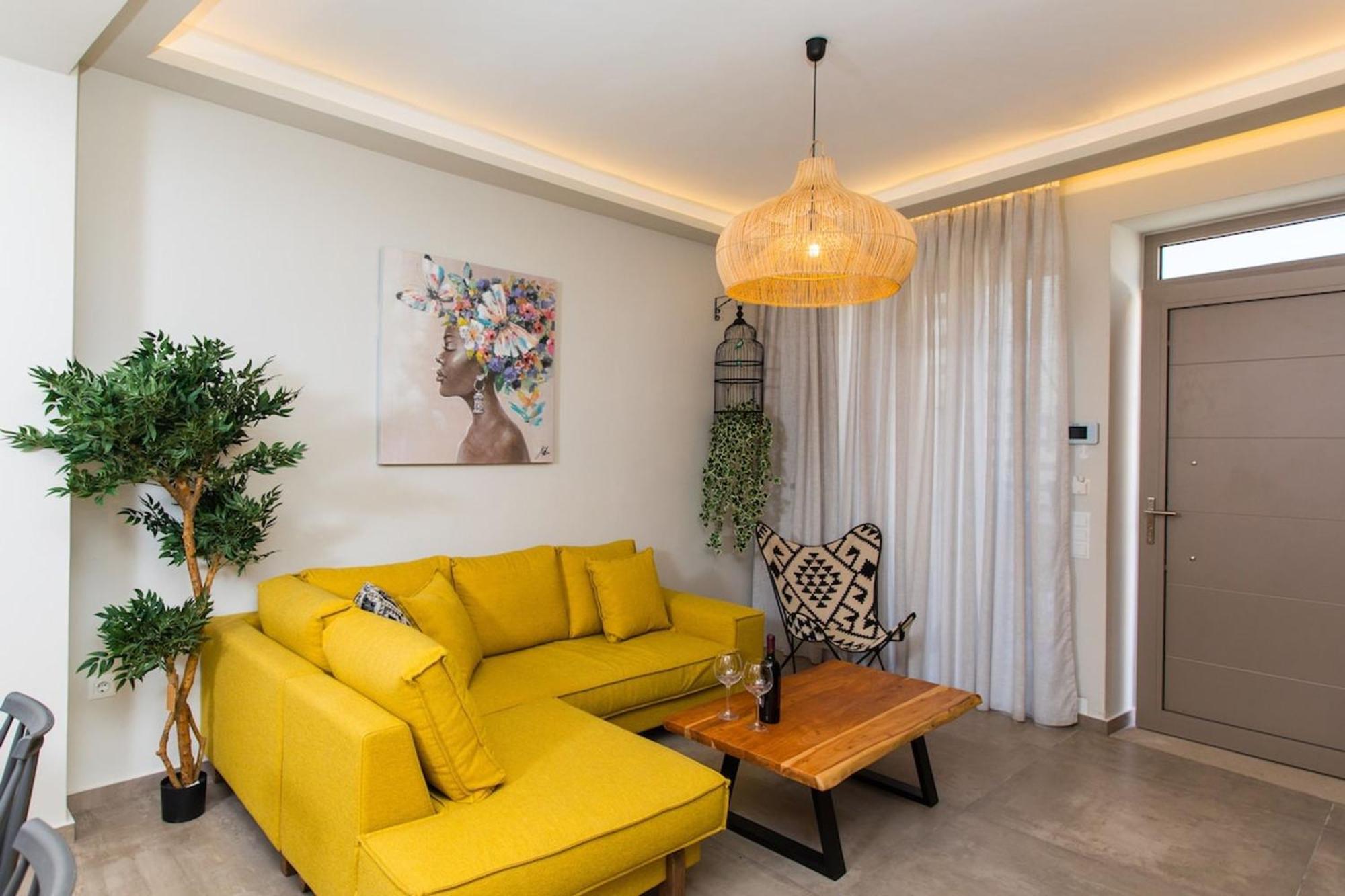 Вилла Ekaterini Luxury House Лефкойя Экстерьер фото