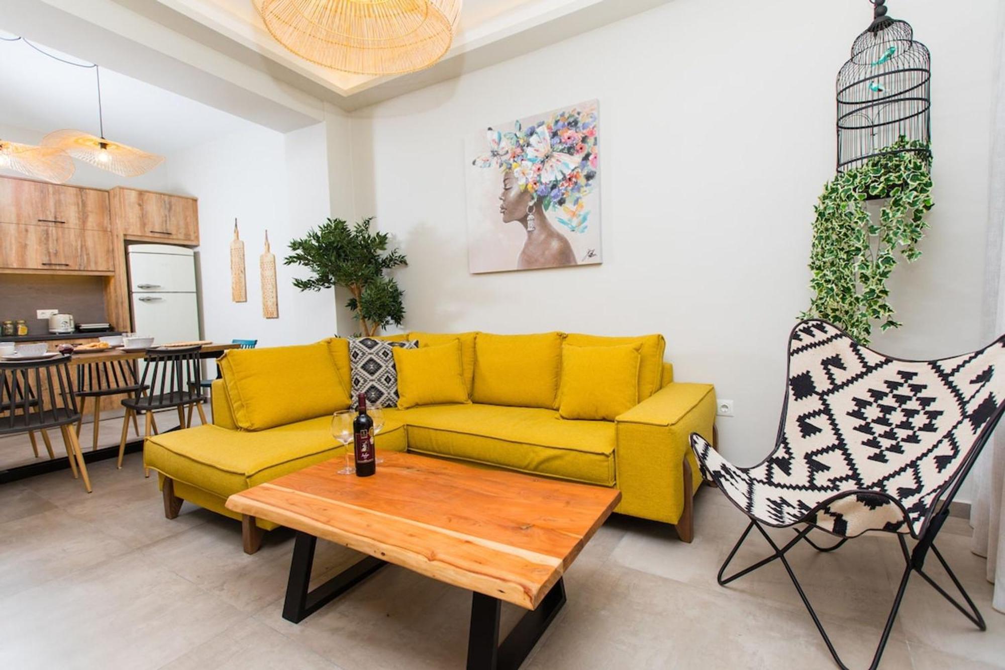 Вилла Ekaterini Luxury House Лефкойя Экстерьер фото